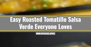 Easy Roasted Tomatillo Salsa Verde Everyone Loves
