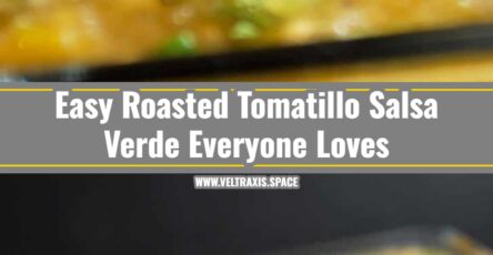 Easy Roasted Tomatillo Salsa Verde Everyone Loves