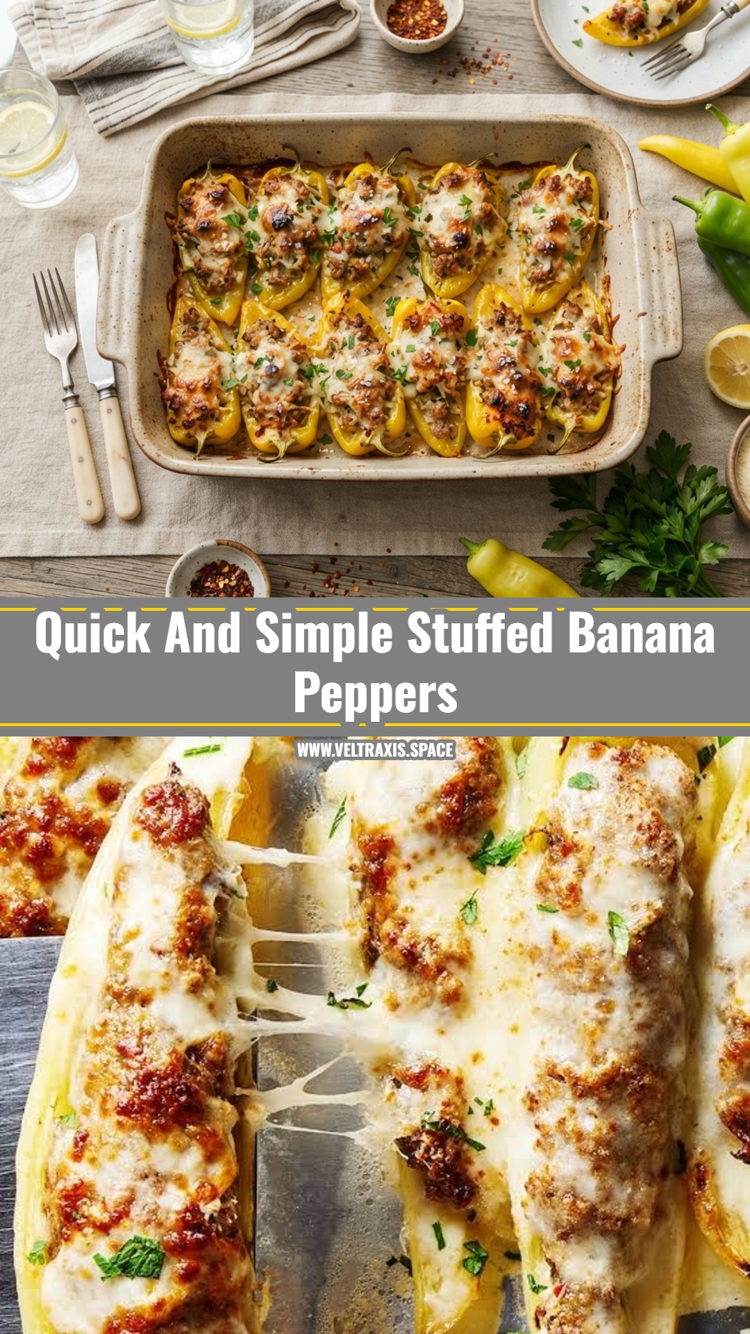 Easy Stuffed Banana Peppers Everyone Will Love