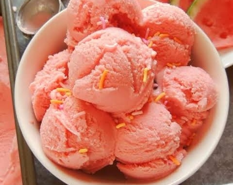 Easy Watermelon Ice Cream You Have To Try suggested serving