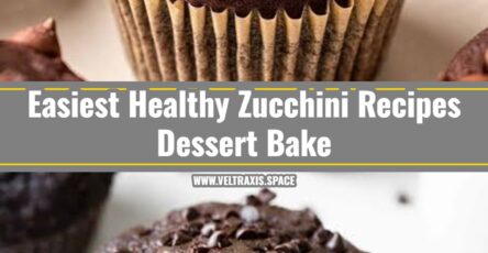 Healthy Chocolate Zucchini Muffins Everyone Loves