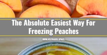 My Easy Method For Freezing Peaches