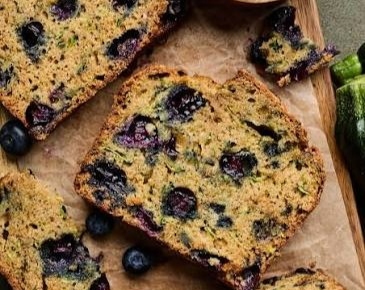 The Best Blueberry Zucchini Bread You Will Ever Make suggested serving