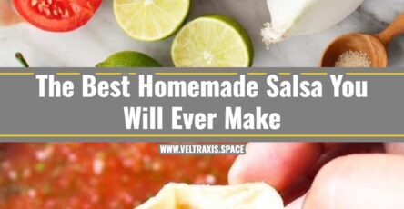 The Best Homemade Salsa You Will Ever Make