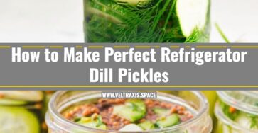 The Best Refrigerator Dill Pickles Ever