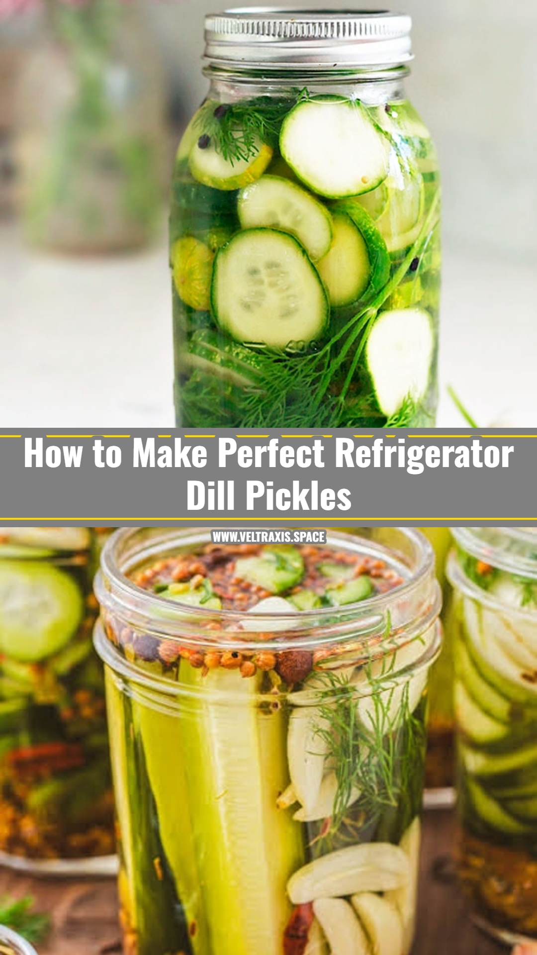 The Best Refrigerator Dill Pickles Ever