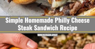 The Ultimate Philly Cheese Steak Sandwich Recipe