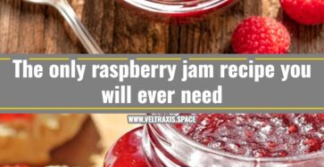 This easy raspberry jam recipe is a game changer