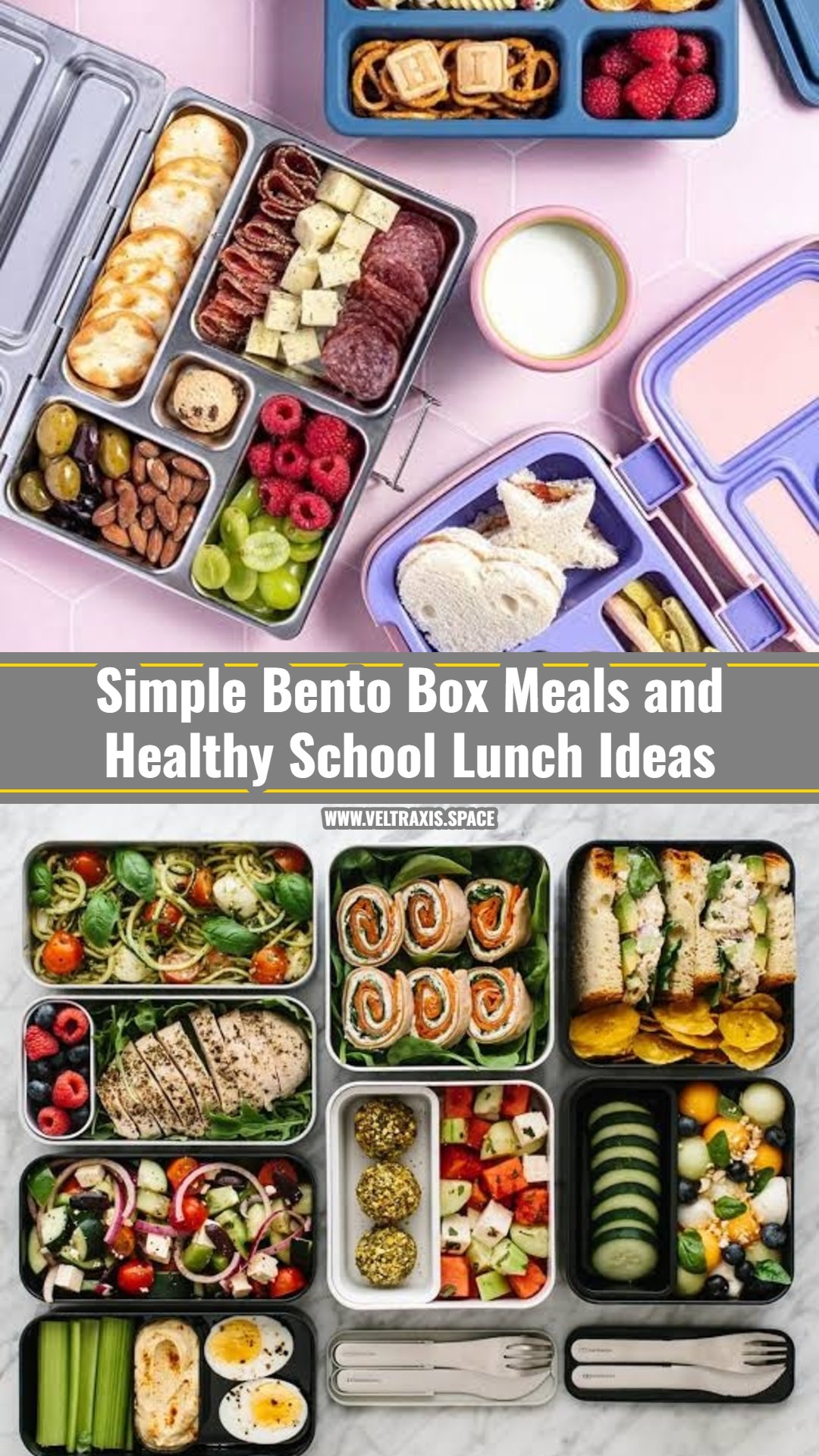 Bento Box Meals and Healthy School Lunch Ideas Kids Love
