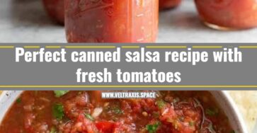 Best canned salsa recipe with fresh tomatoes