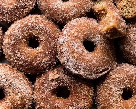 Easy Apple Cider Donuts Recipe For Fall top view