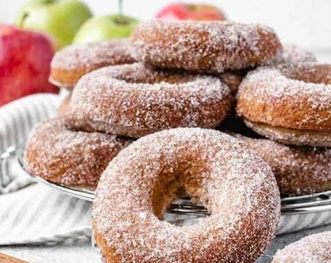 Easy Apple Cider Donuts Recipe For Fall suggested serving