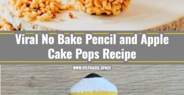 Easy No Bake Pencil and Apple Cake Pops