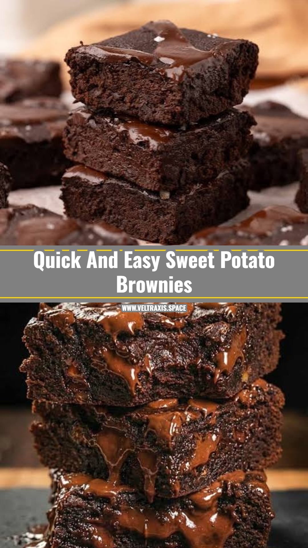 Fudgy Sweet Potato Brownies You Will Love
