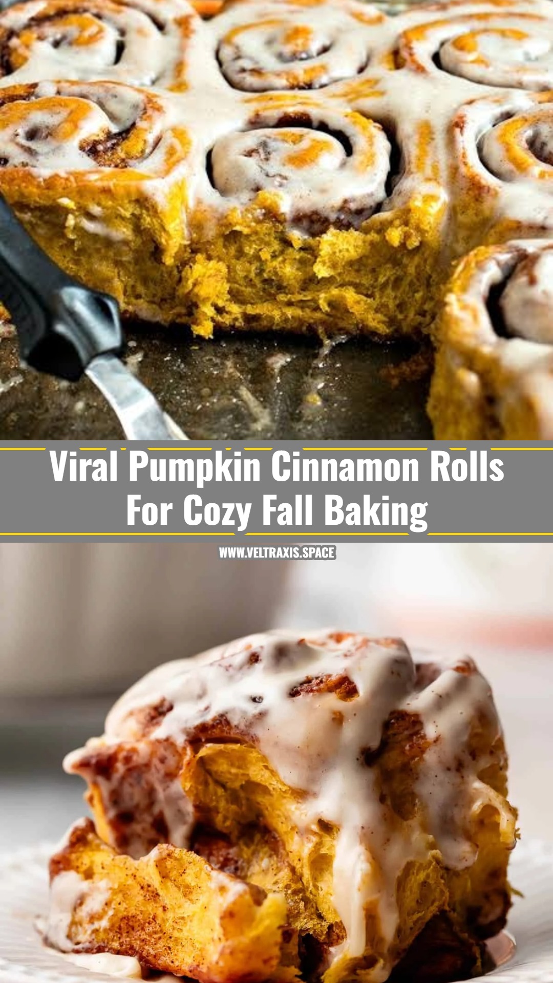 The Best Pumpkin Cinnamon Rolls For Fall Baking