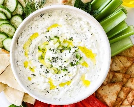 The Only Tzatziki Sauce Recipe You Need suggested serving