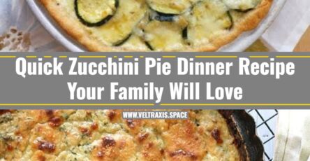 The Ultimate Zucchini Pie Dinner Everyone Loves