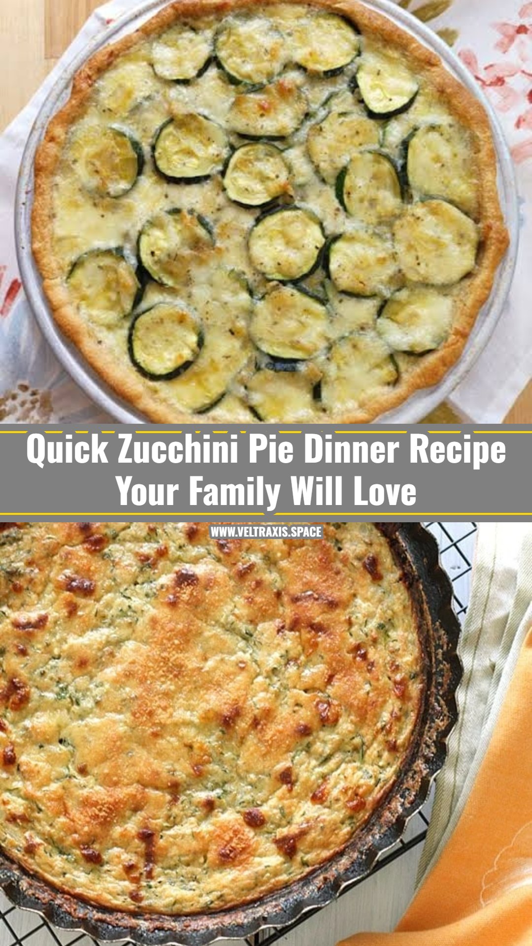 The Ultimate Zucchini Pie Dinner Everyone Loves