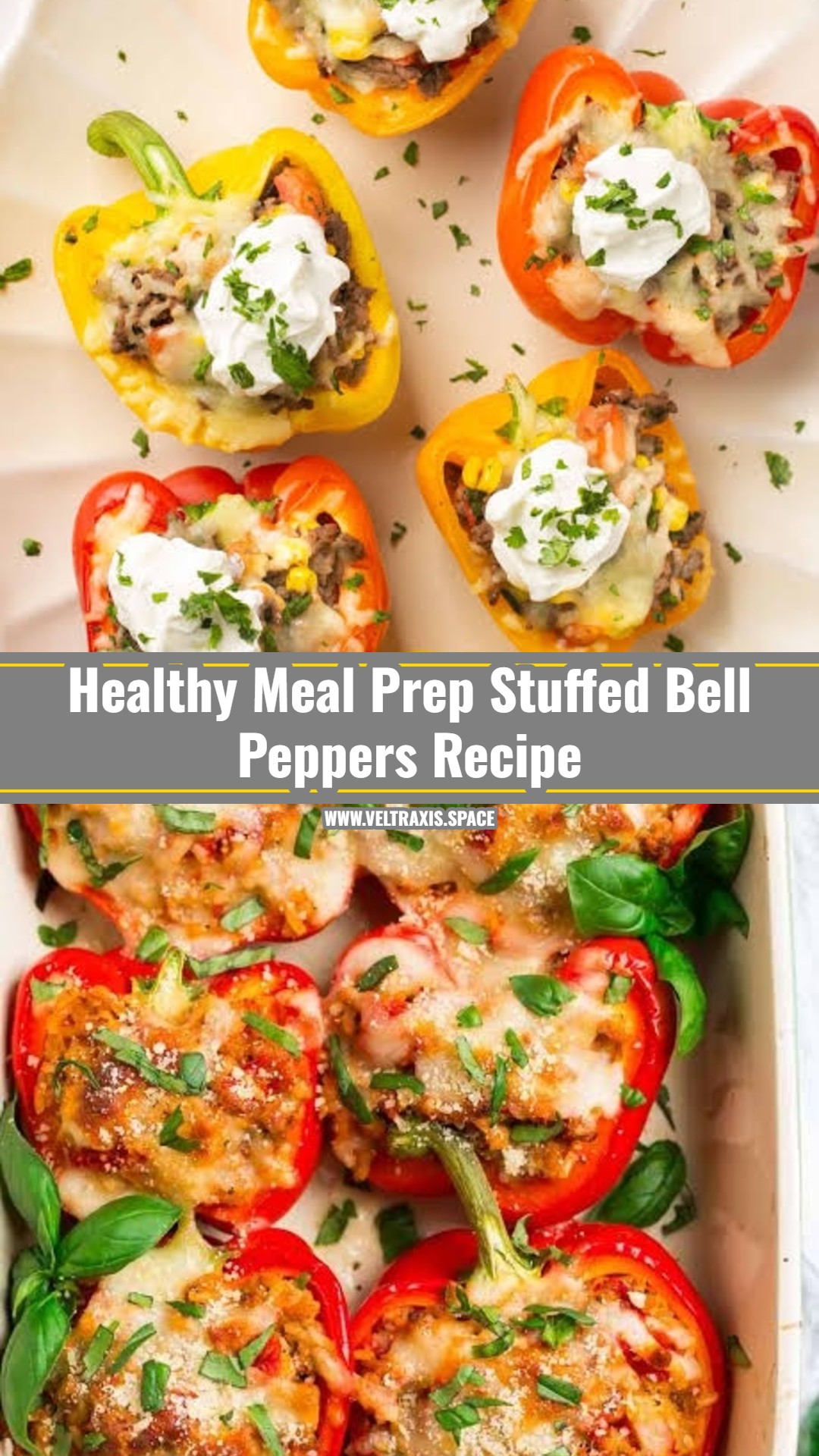 This Stuffed Bell Peppers Meal Prep Is So Good