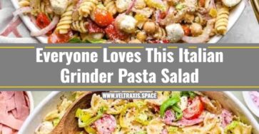 Viral Italian Grinder Pasta Salad Recipe