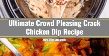 Best Slow Cooker Crack Chicken Dip For Game Day
