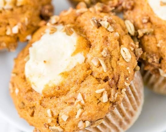 Best Starbucks Pumpkin Cream Cheese Muffins Recipe top view