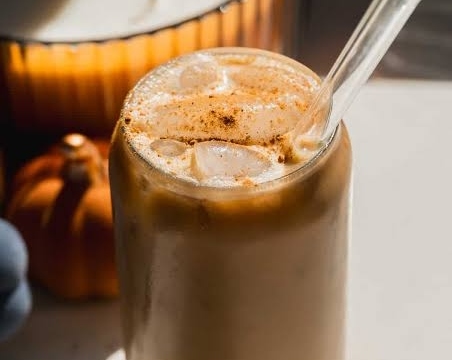 Copycat Starbucks Pumpkin Cream Cold Brew Recipe suggested serving