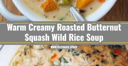 Cozy One Pot Butternut Squash and Wild Rice Soup