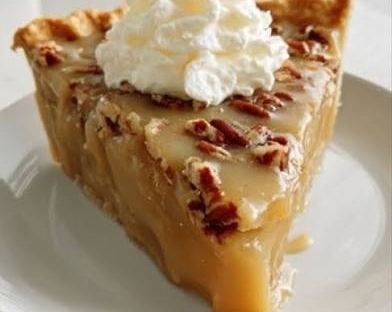 Dolly Parton Brown Butter Southern Pecan Pie suggested serving