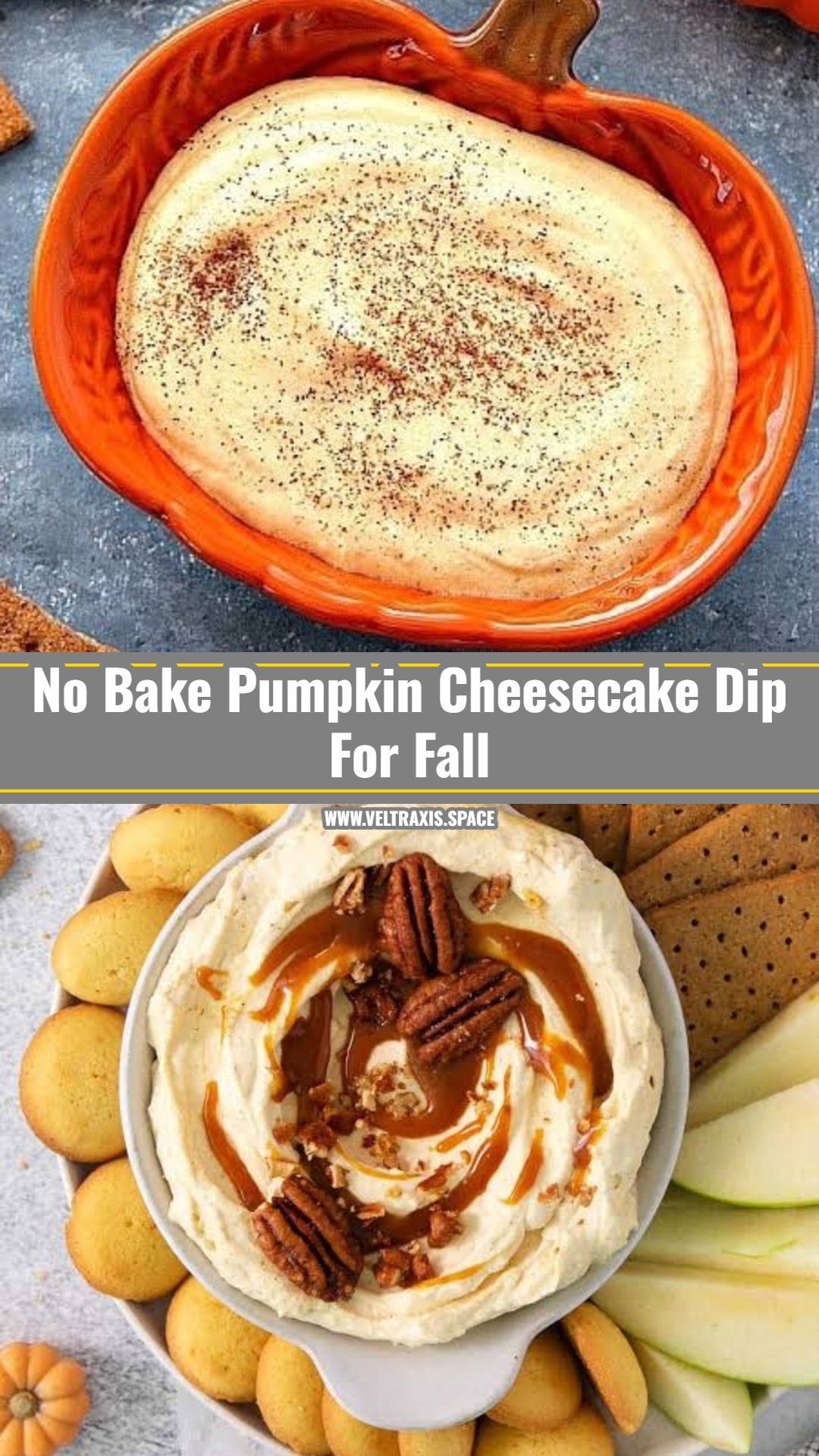 Easy 5 Minute Pumpkin Cheesecake Dip