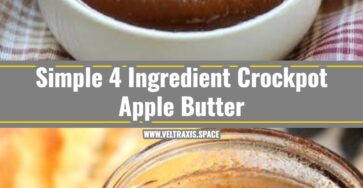 Easy Crockpot Apple Butter Recipe