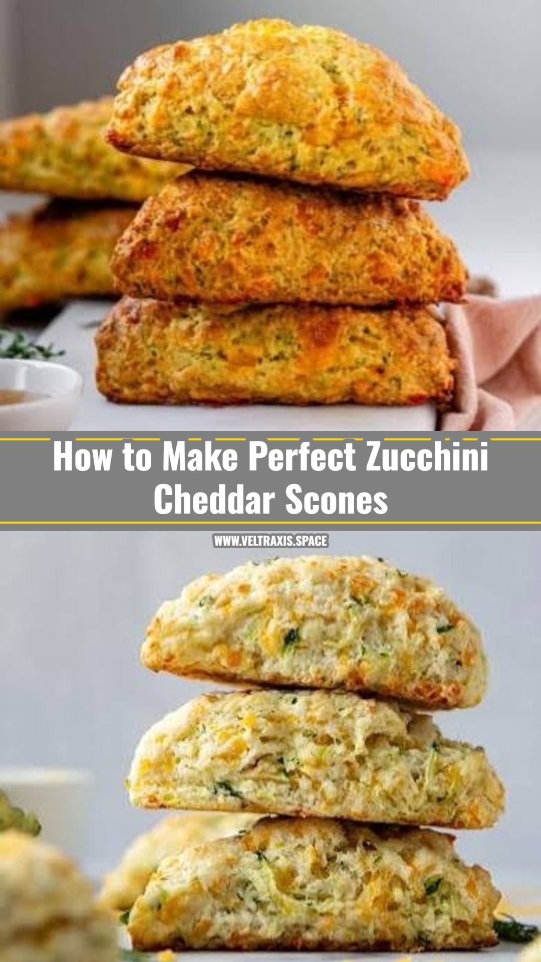 Easy Zucchini Cheddar Scones You Will Love