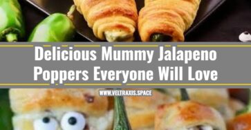 Spooky Mummy Jalapeno Poppers for Your Halloween Party
