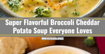 The Best Broccoli Cheddar Potato Soup Recipe Ever