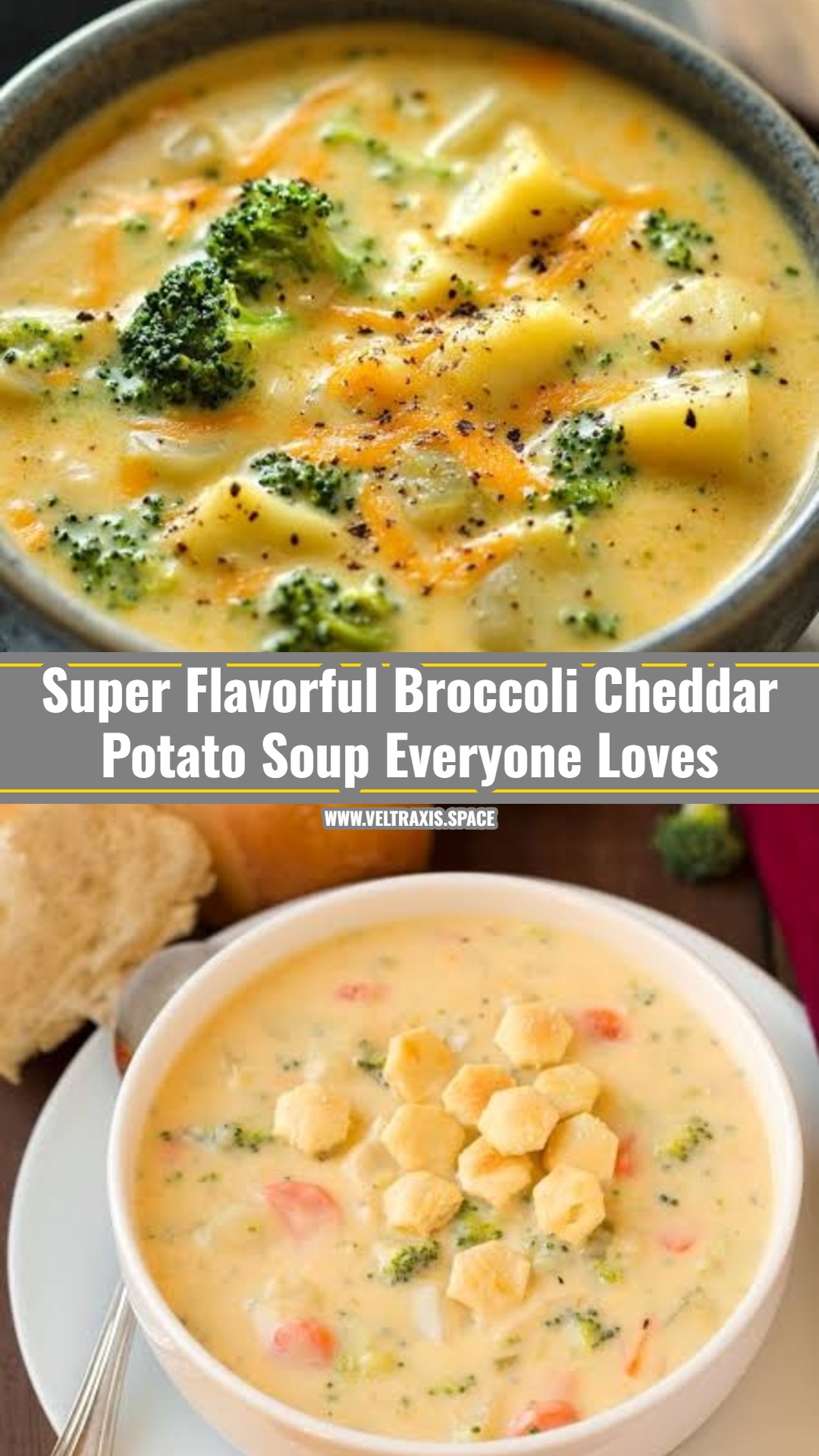 The Best Broccoli Cheddar Potato Soup Recipe Ever
