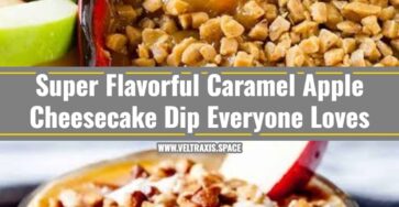 The Best Caramel Apple Cheesecake Dip Recipe Ever