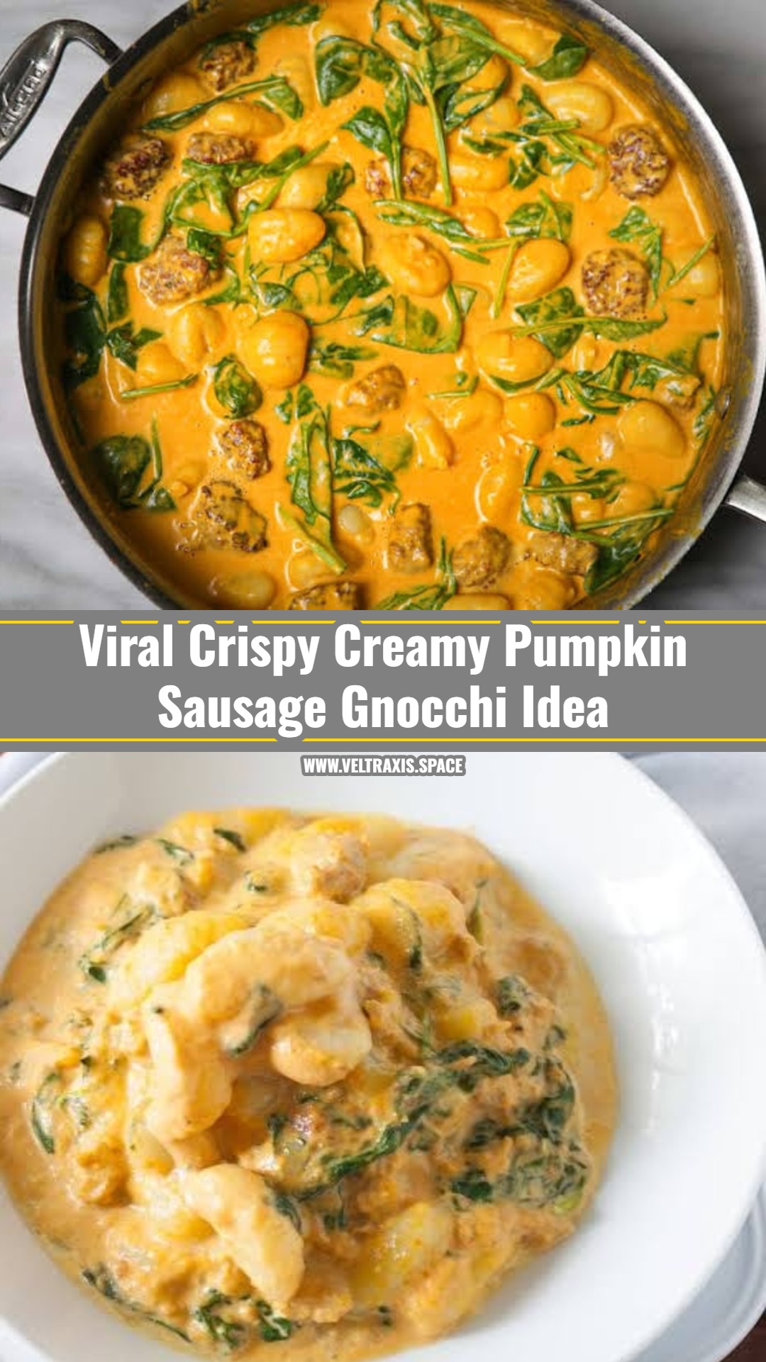 The Best Creamy Pumpkin Sausage Gnocchi Recipe Ever