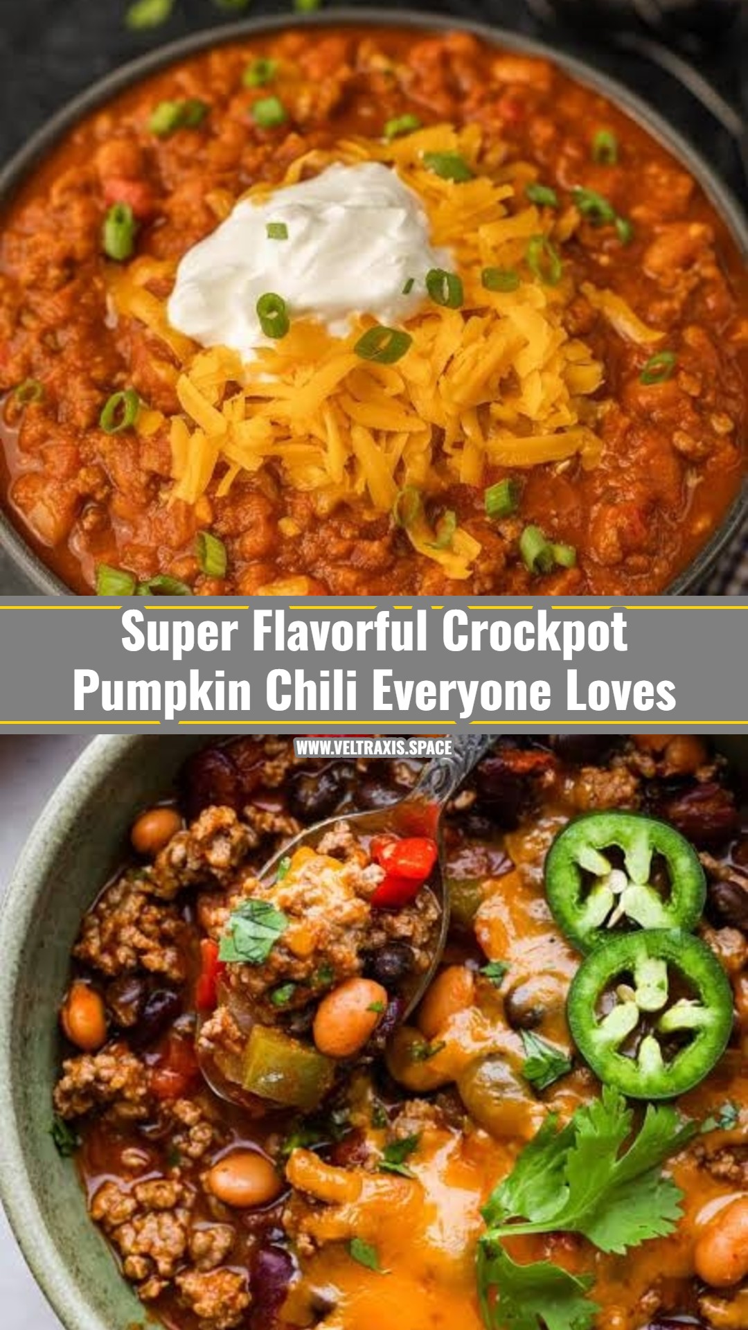 The Best Crockpot Pumpkin Chili Recipe Ever