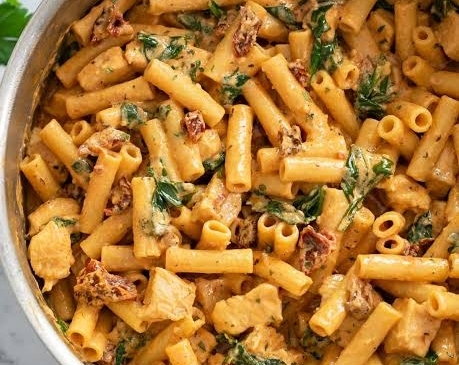 The Best Easy Marry Me Chicken Pasta Recipe top view