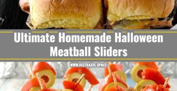 The Best Halloween Meatball Sliders Recipe Ever
