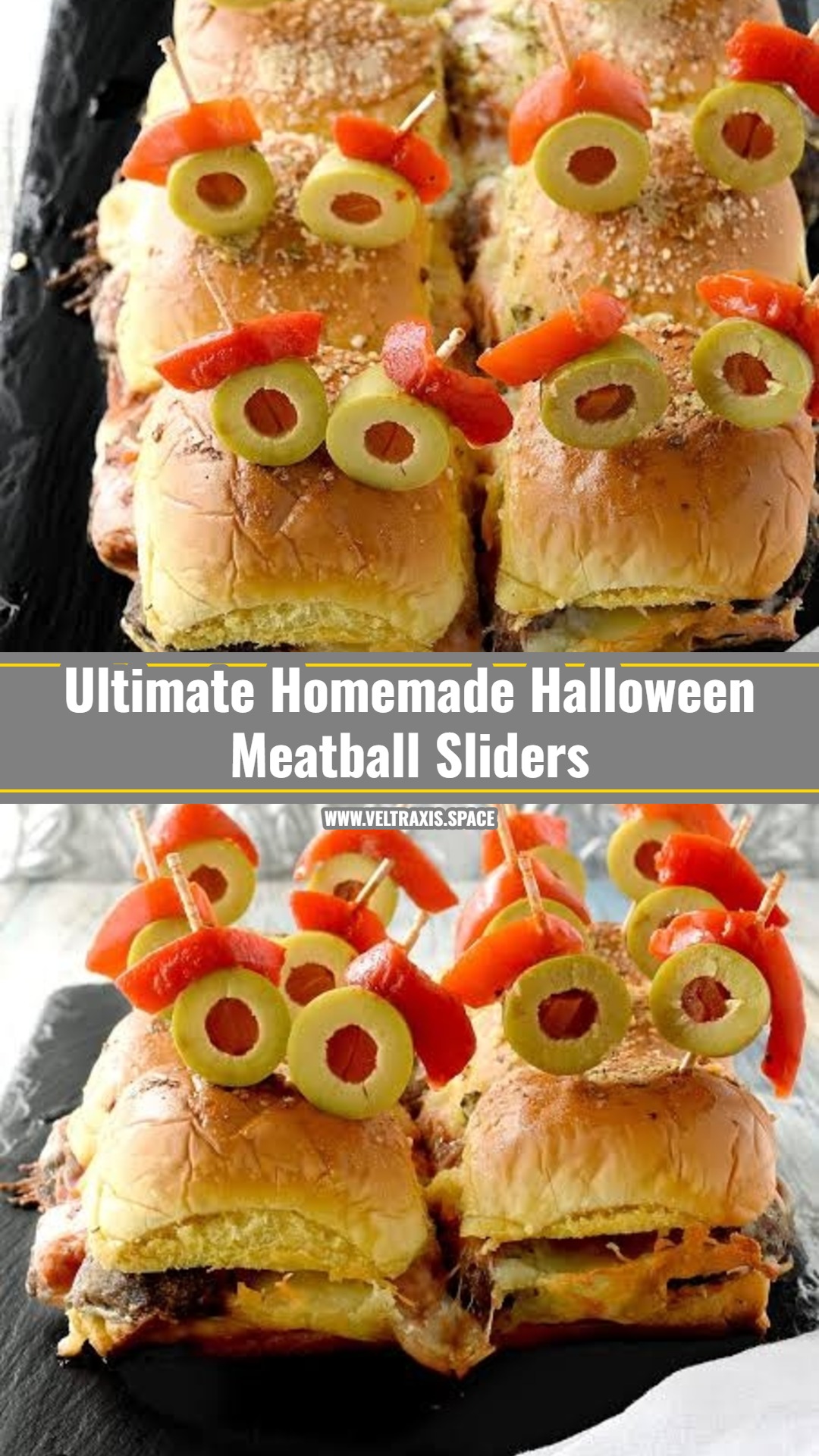 The Best Halloween Meatball Sliders Recipe Ever