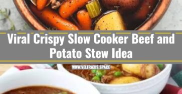 The Best Slow Cooker Beef and Potato Stew Recipe Ever