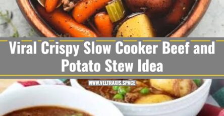 The Best Slow Cooker Beef and Potato Stew Recipe Ever