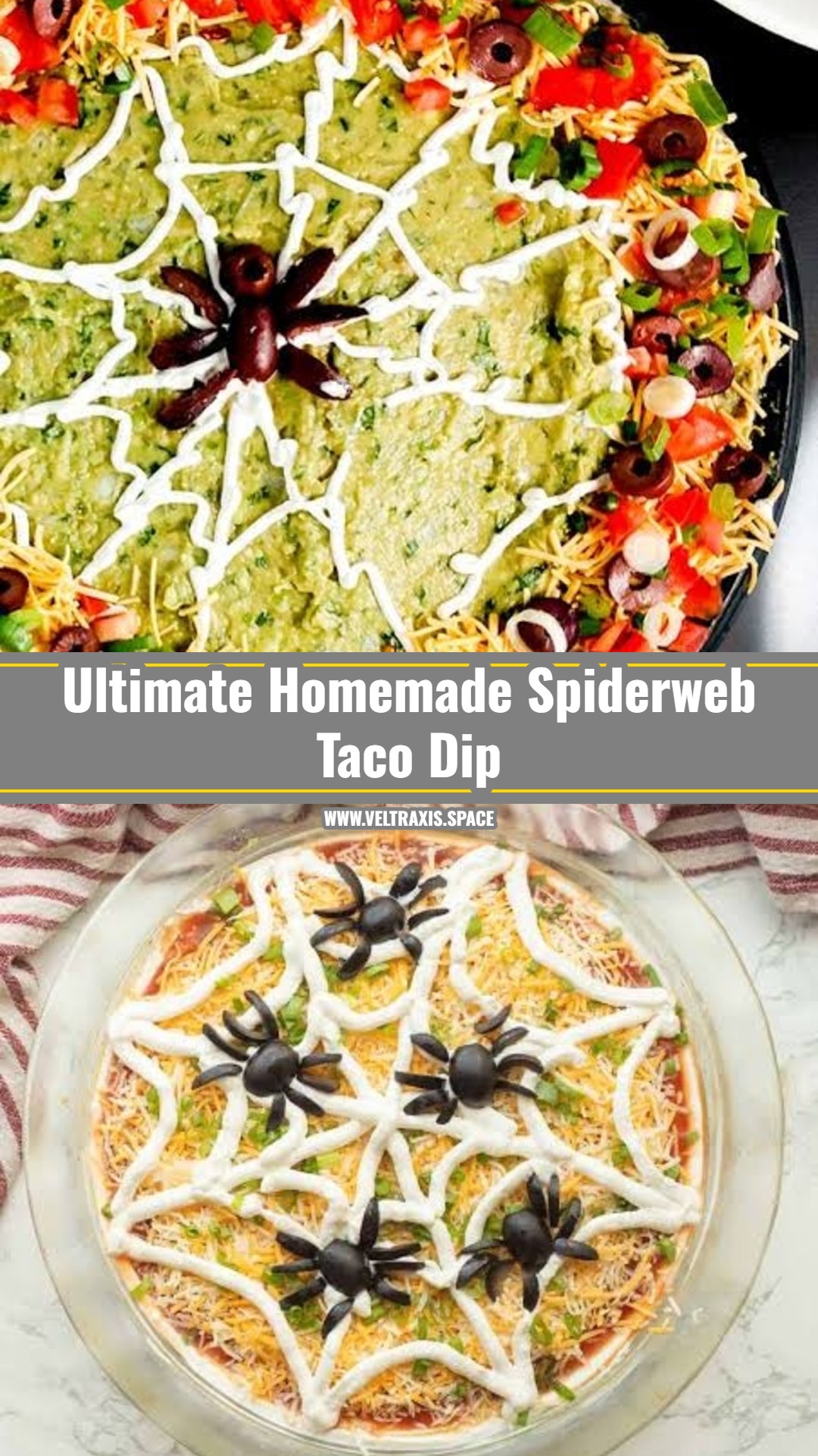 The Best Spiderweb Taco Dip Recipe Ever