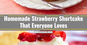 This Easy Strawberry Shortcake Is A Crowd Pleaser