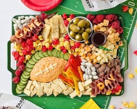 Ultimate Autumn Harvest Board For Game Day top view