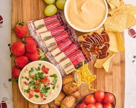 Ultimate Autumn Harvest Board For Game Day suggested serving