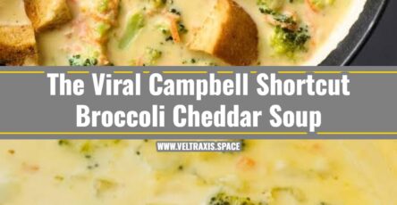 Viral 20 Minute Creamy Broccoli Cheddar Soup Secret