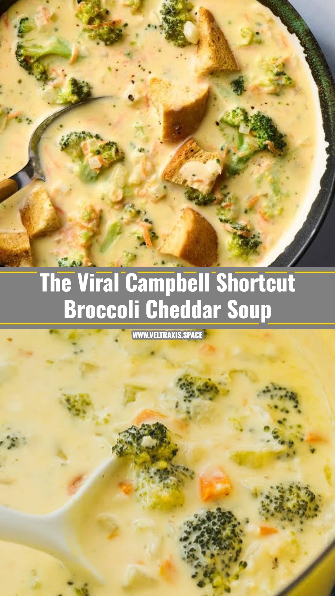 Viral 20 Minute Creamy Broccoli Cheddar Soup Secret
