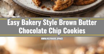 Viral Bakery Style Brown Butter Chocolate Chip Cookies